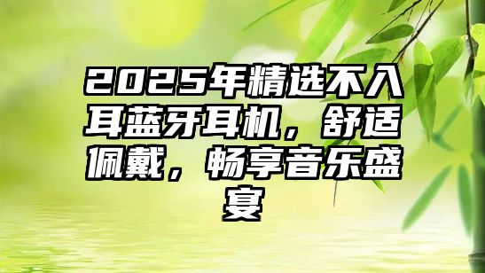 2025年精選不入耳藍(lán)牙耳機(jī)，舒適佩戴，暢享音樂(lè)盛宴